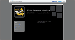 Desktop Screenshot of dancewave.biz